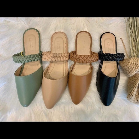 Zebby Braided Mules - Picture 1 of 5